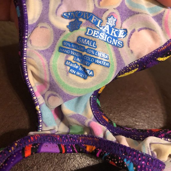 EUC Snowflake Designs Leotard - Picture 4 of 4